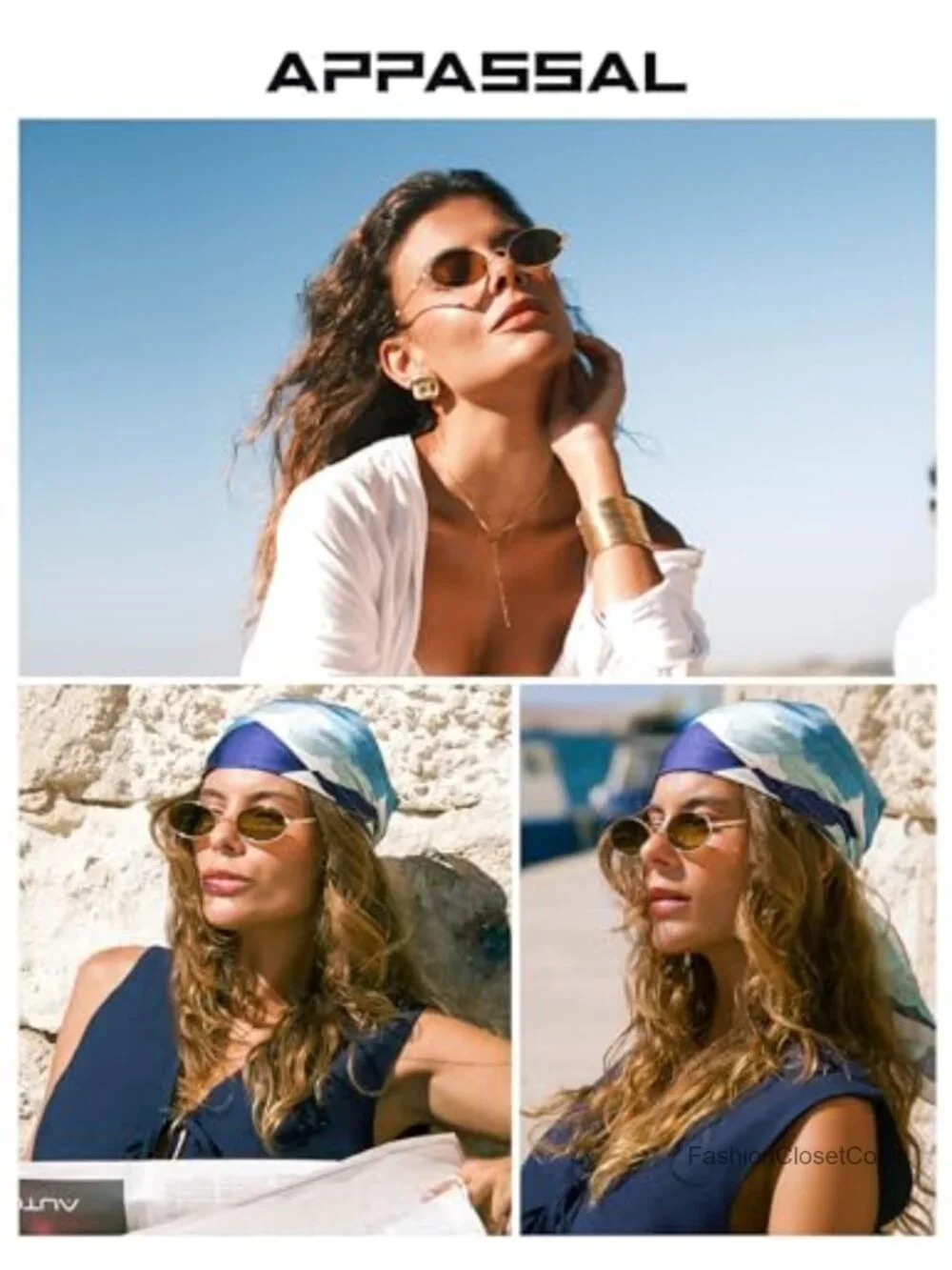 Retro Oval Cat Eye Sunglasses Y2K Narrow 90s Sunnies UV400